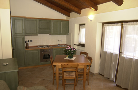 Residence Alouette - Alloggio Genzianella - Soggiorno